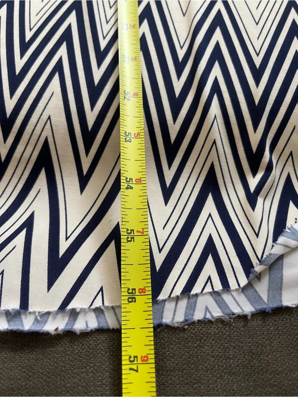 TBAGS LOS ANGELES Chevron Zigzag Pattern V Neckline Spaghetti Straps Maxi Dress